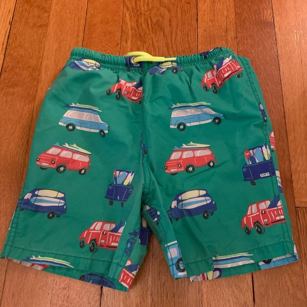 Mini Boden boys swim trunks size 3-4